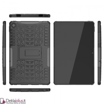 Smūgiams atsparus dėklas planšetei - su kojele (Lenovo tab m10 plus 10.6 (3rd gen) (TB128XU-ZAAJ0145PL-ZAAN0113SE)